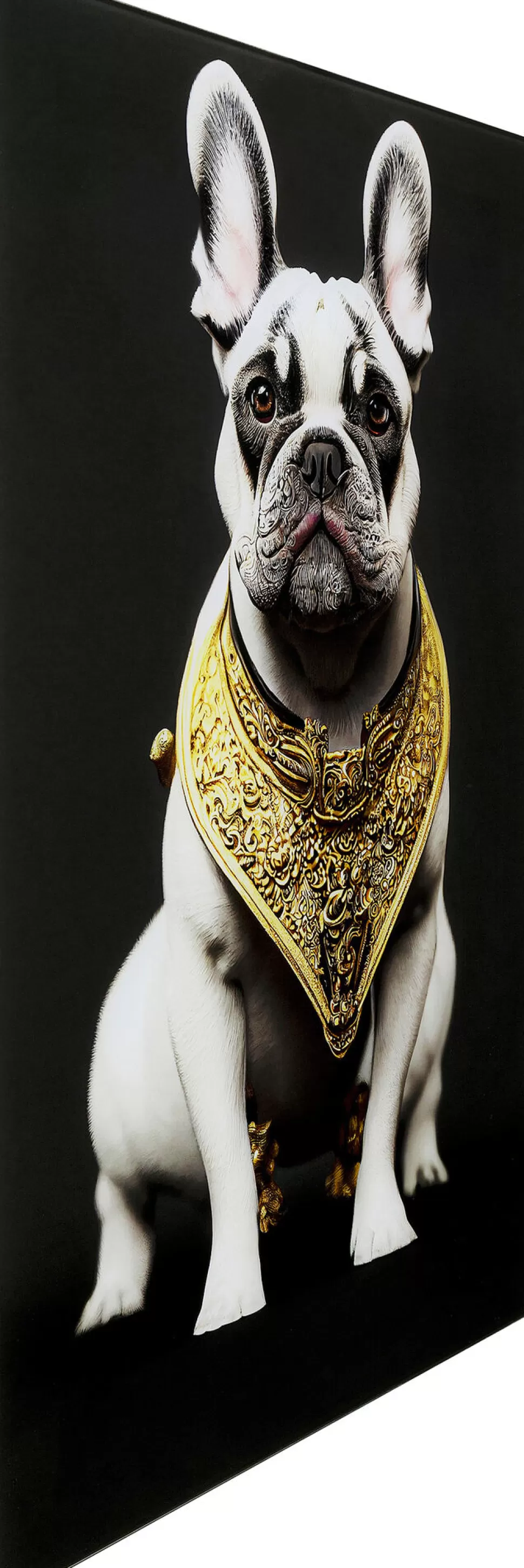 KARE Design Glasschilderij Noble Dog 40x60cm Best