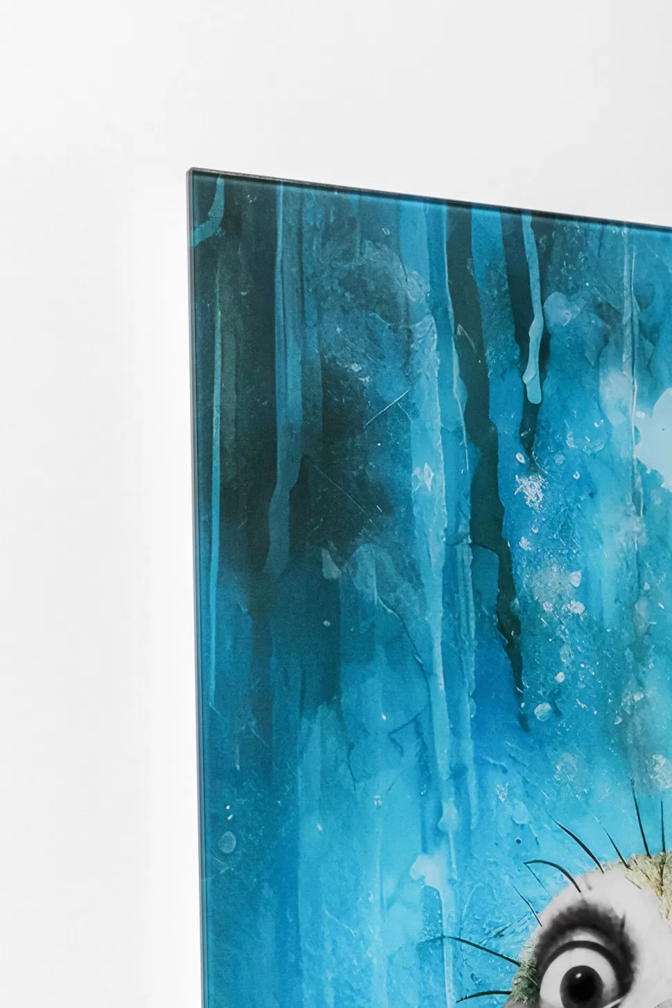KARE Design Glasschilderij Singing Meerkats 60x80cm Outlet