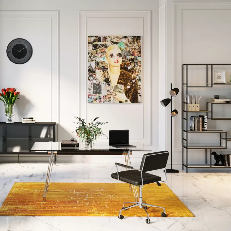 KARE Design Glasschilderij Trendy Shopper 120x150cm Fashion