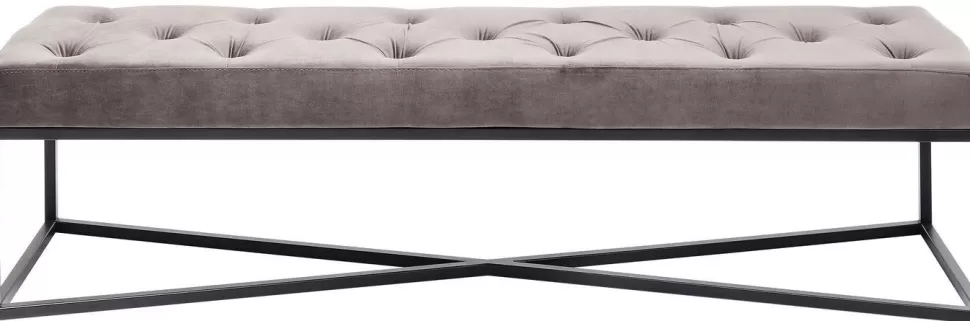 KARE Design Halbank Crossover Grijs Zwart 150x40cm Cheap