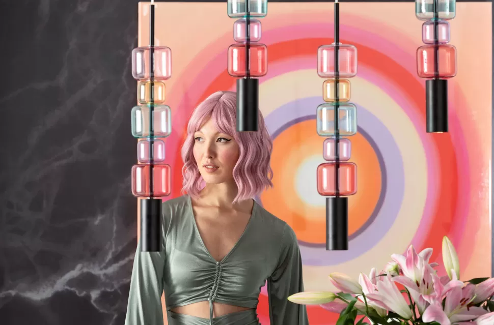 KARE Design Hanglamp Candy Bar Colore 100cm Best