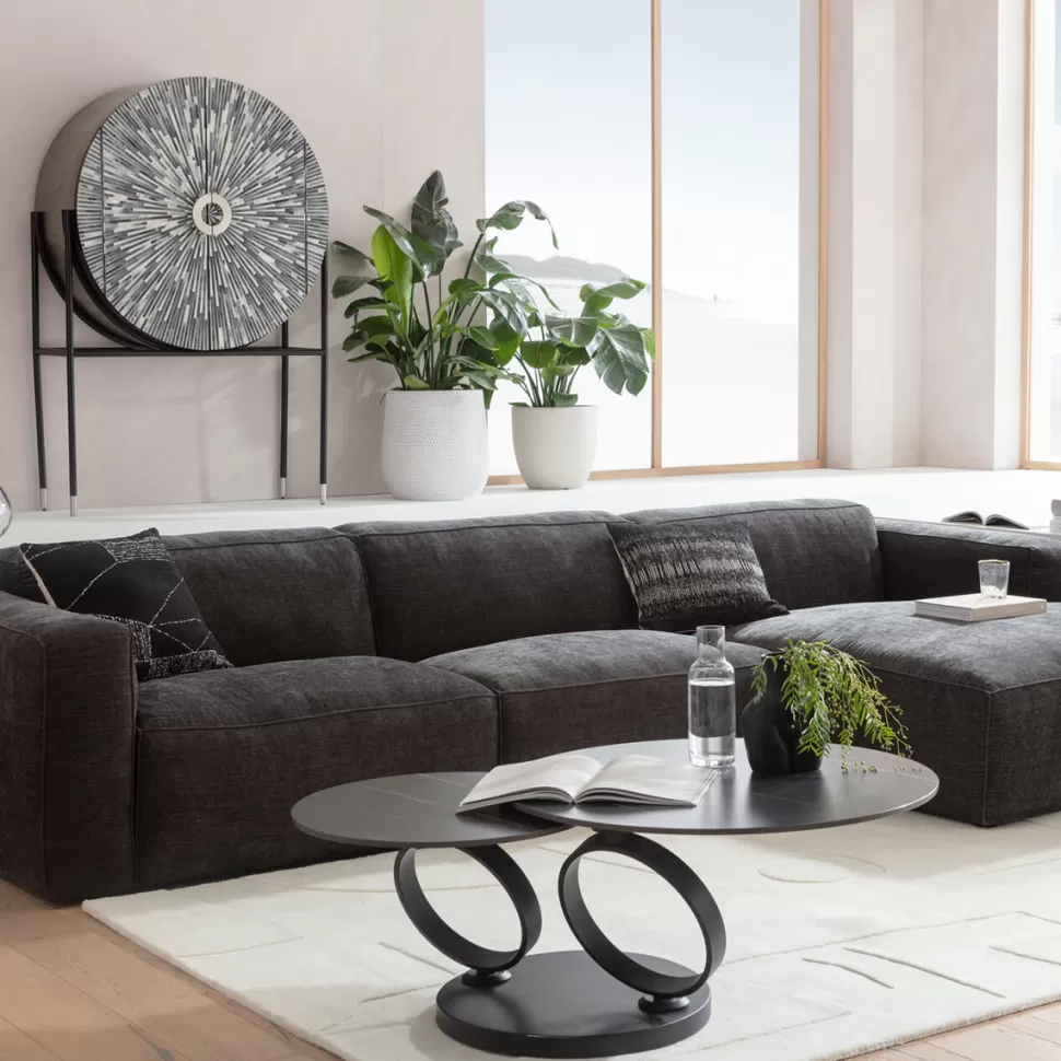 KARE Design Hoekbank Henry Grey Right 335x170cm Cheap