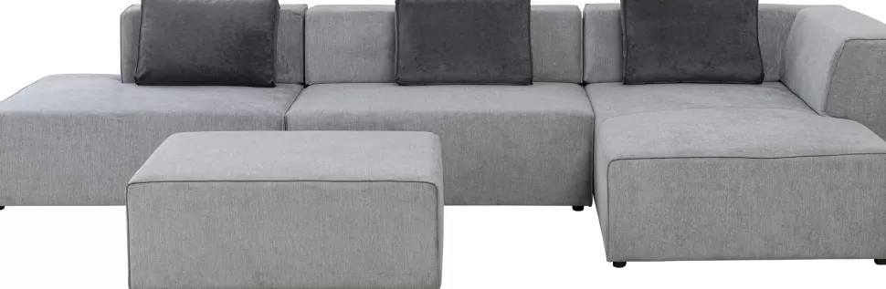 KARE Design Hoekbank Infinity Atlanta Grijs 357cm Best Sale