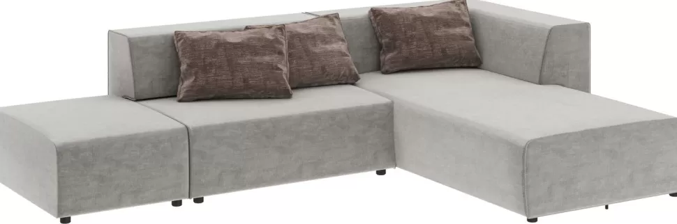 KARE Design Hoekbank Infinity Vegas Grijs 337cm Online