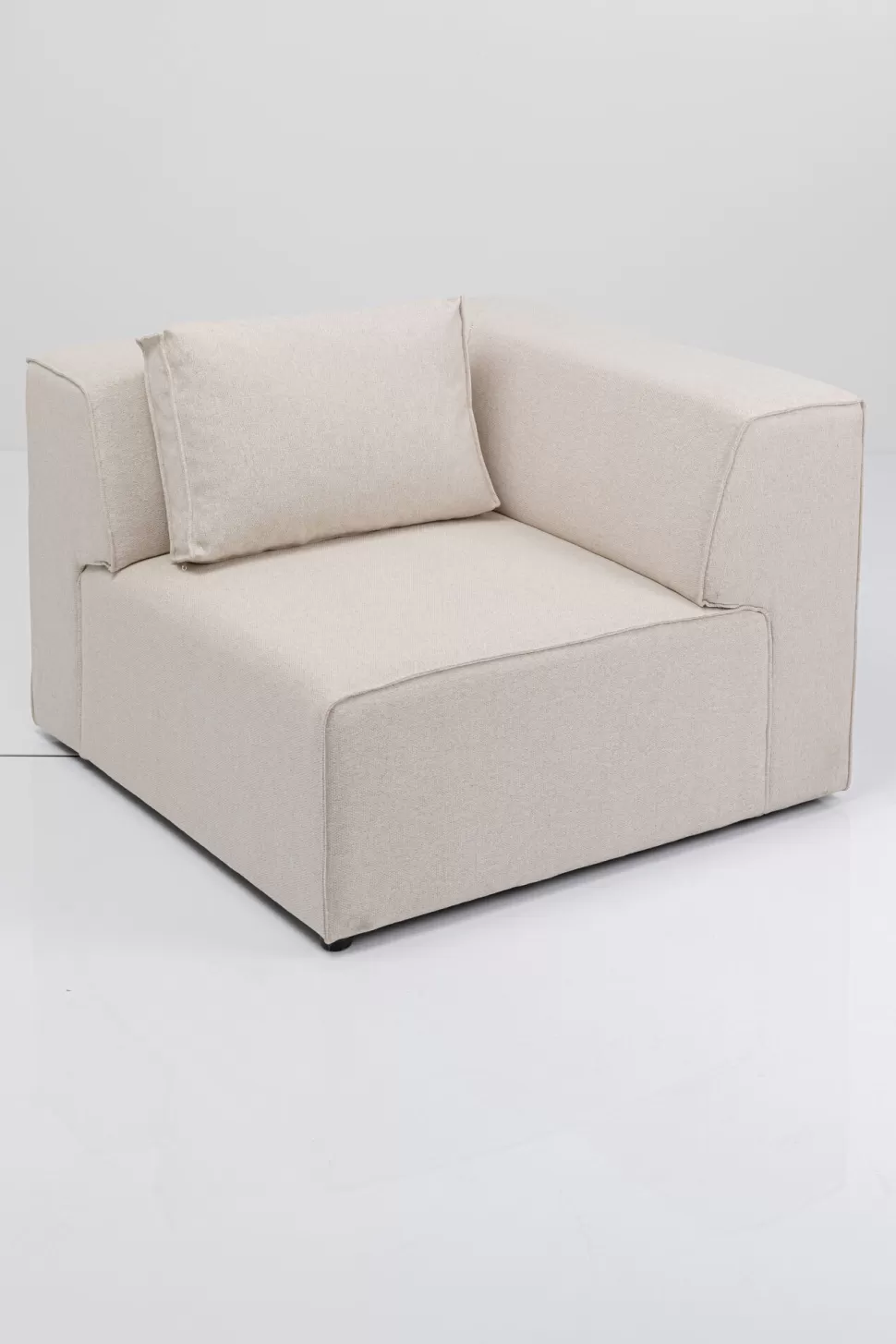 KARE Design Infinity Corner 100cm Elements Cream Left Outlet