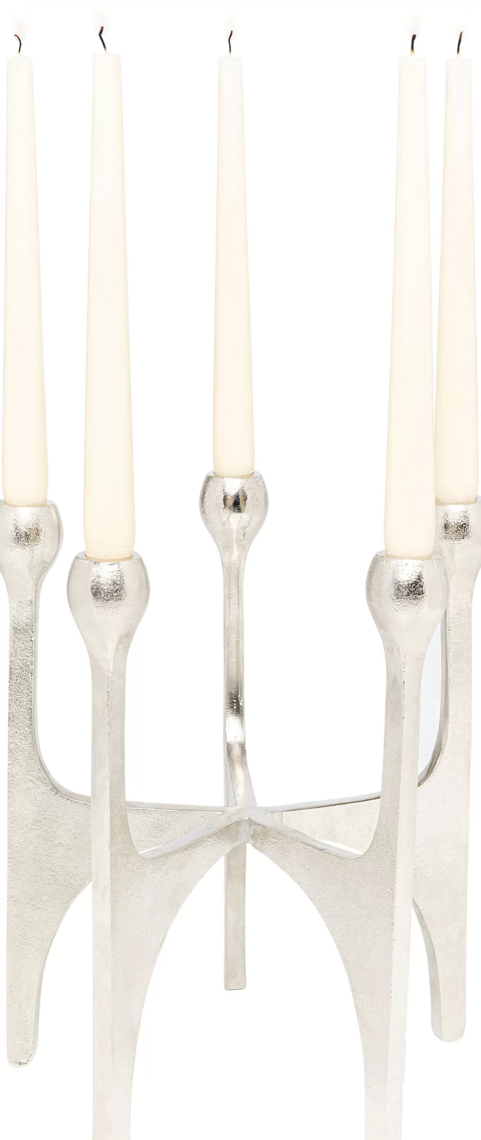 KARE Design Kandelaar Stacky Silver 31cm Clearance