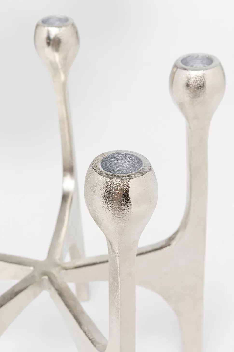 KARE Design Kandelaar Stacky Silver 31cm Clearance