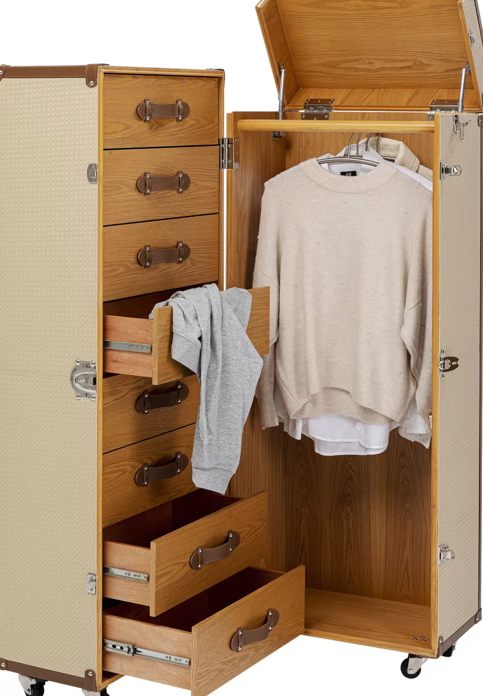 KARE Design Kledingkast Venezia Cream Cheap