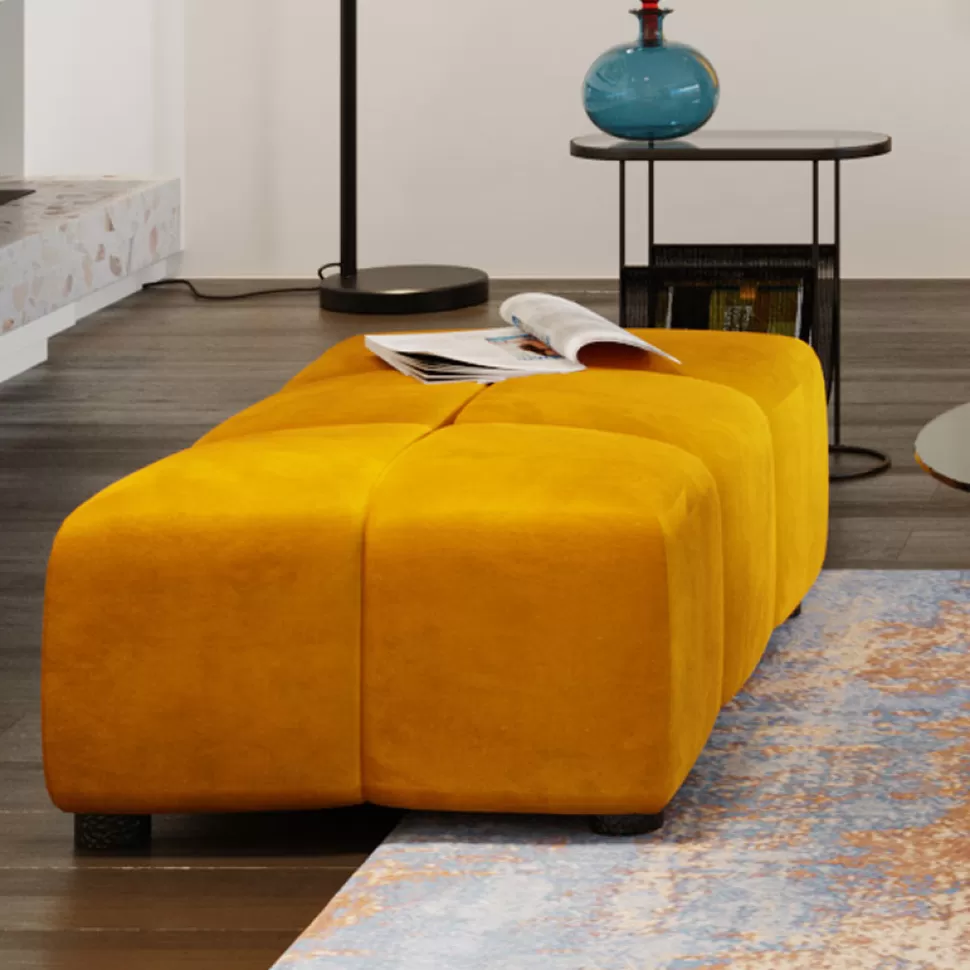 KARE Design Kruk Belami Velvet Amber Sale