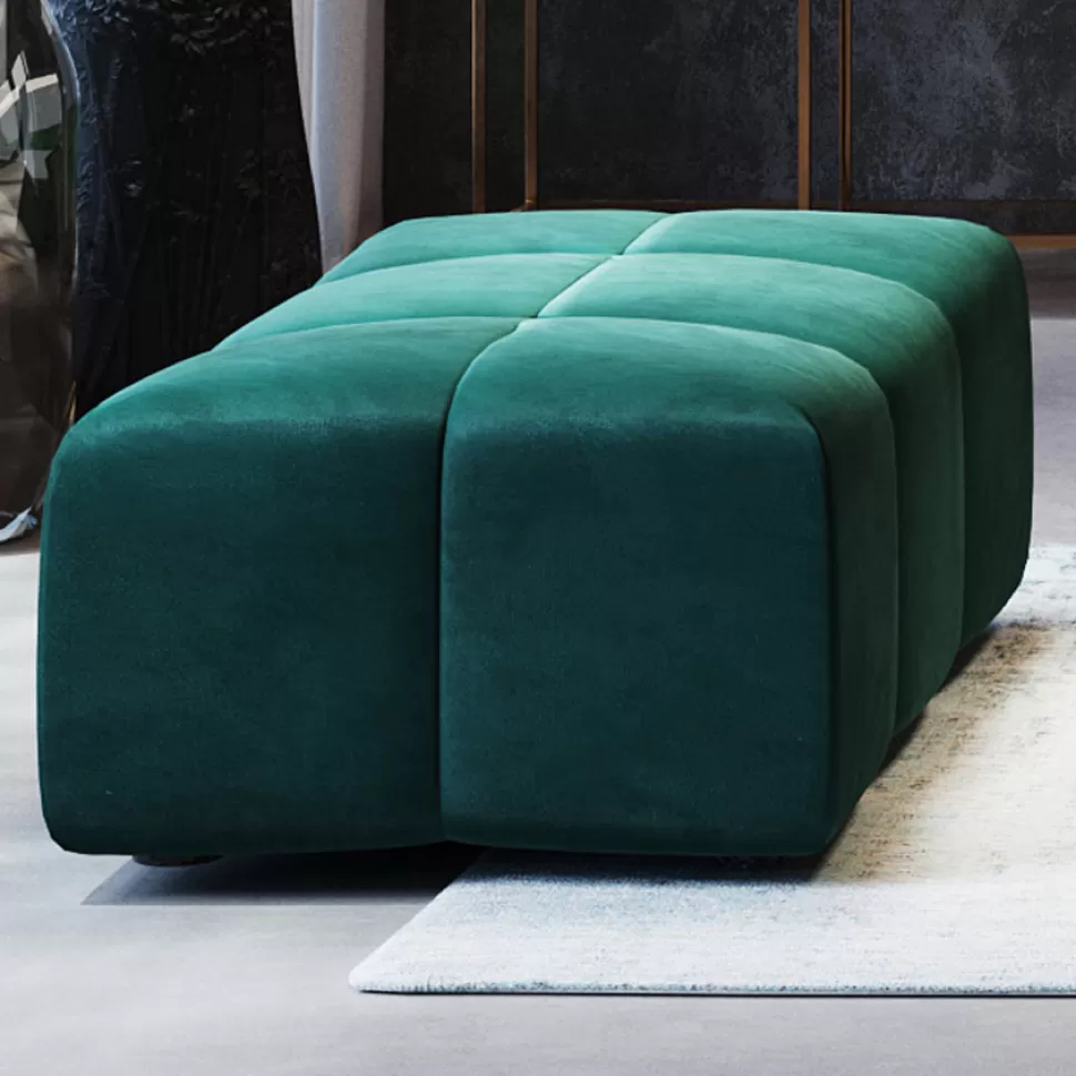 KARE Design Kruk Belami Velvet Dark Green Hot