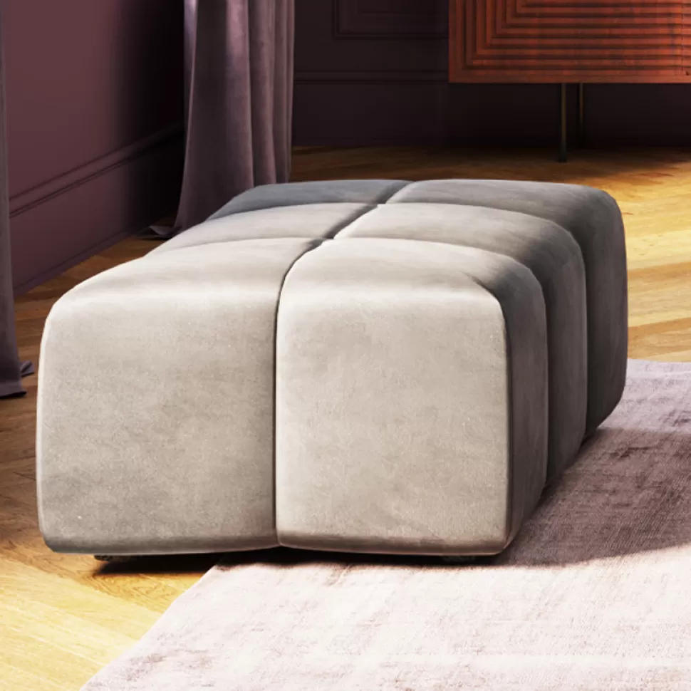 KARE Design Kruk Belami Velvet Grey Online