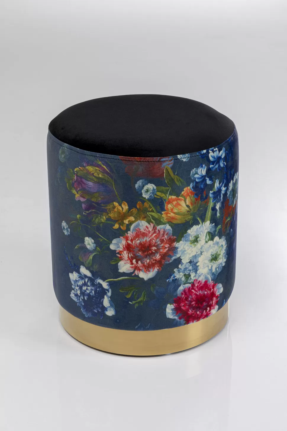 KARE Design Kruk Cherry Flower Black Brass Ø32cm Outlet