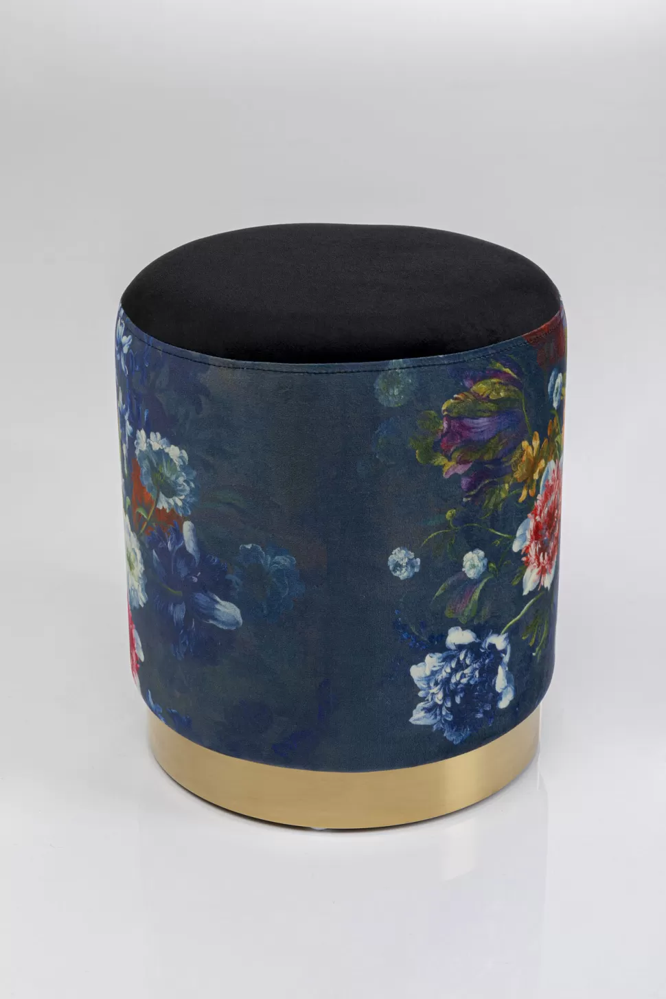 KARE Design Kruk Cherry Flower Black Brass Ø32cm Outlet