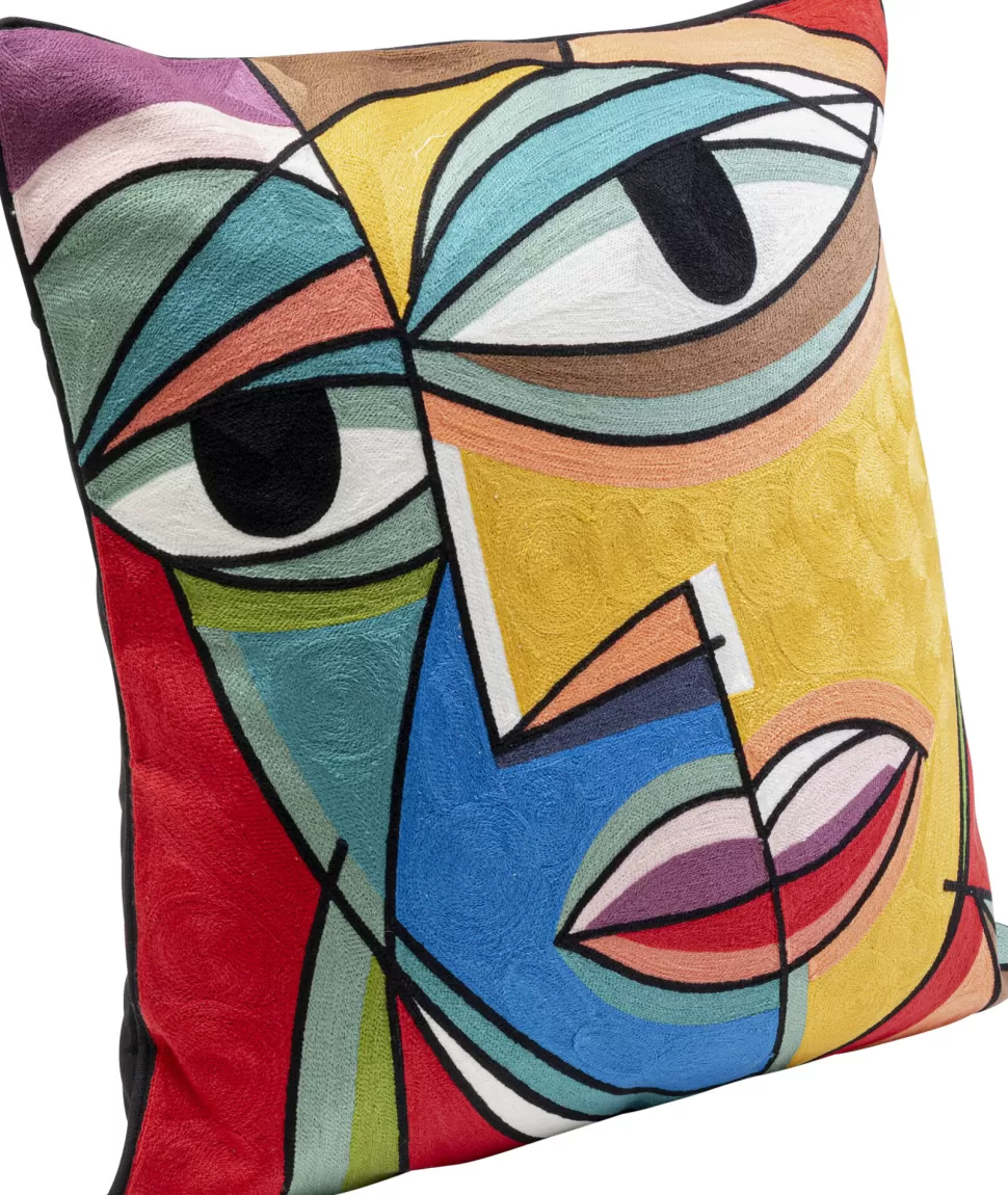 KARE Design Kussen Faccia Arte Colore Left 50x50cm Discount