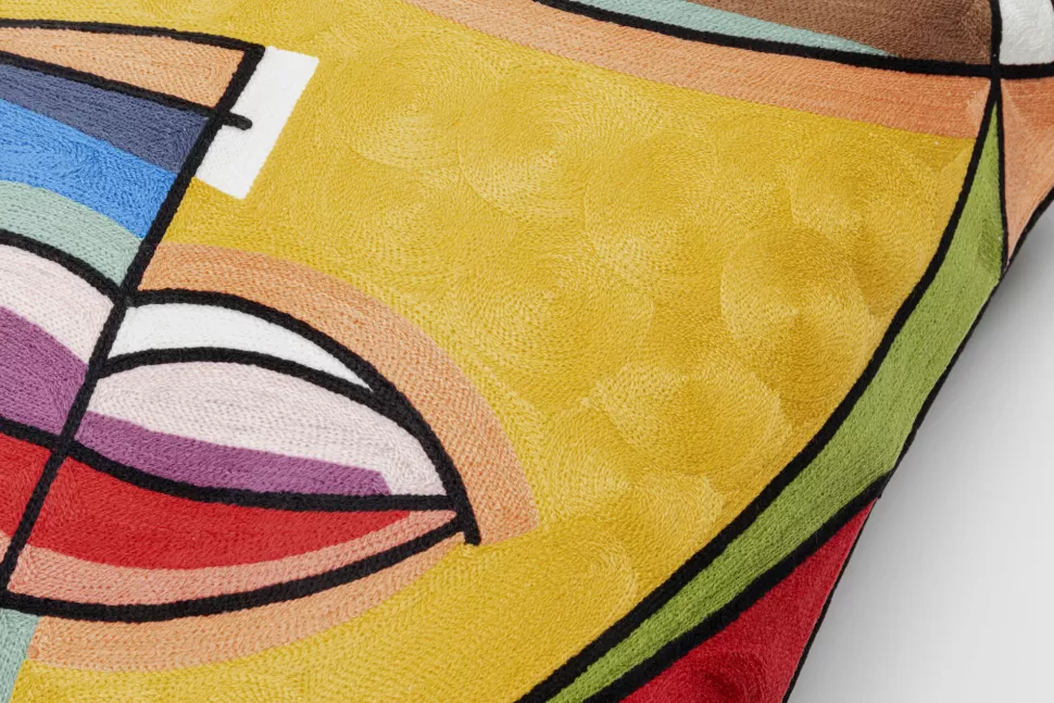 KARE Design Kussen Faccia Arte Colore Left 50x50cm Discount