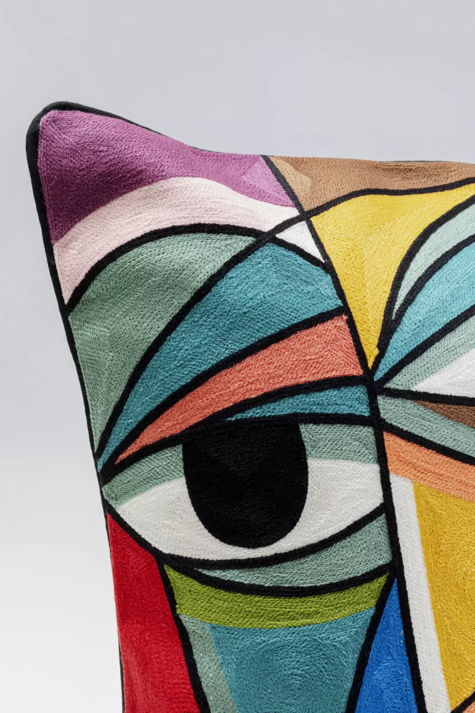 KARE Design Kussen Faccia Arte Colore Left 50x50cm Discount