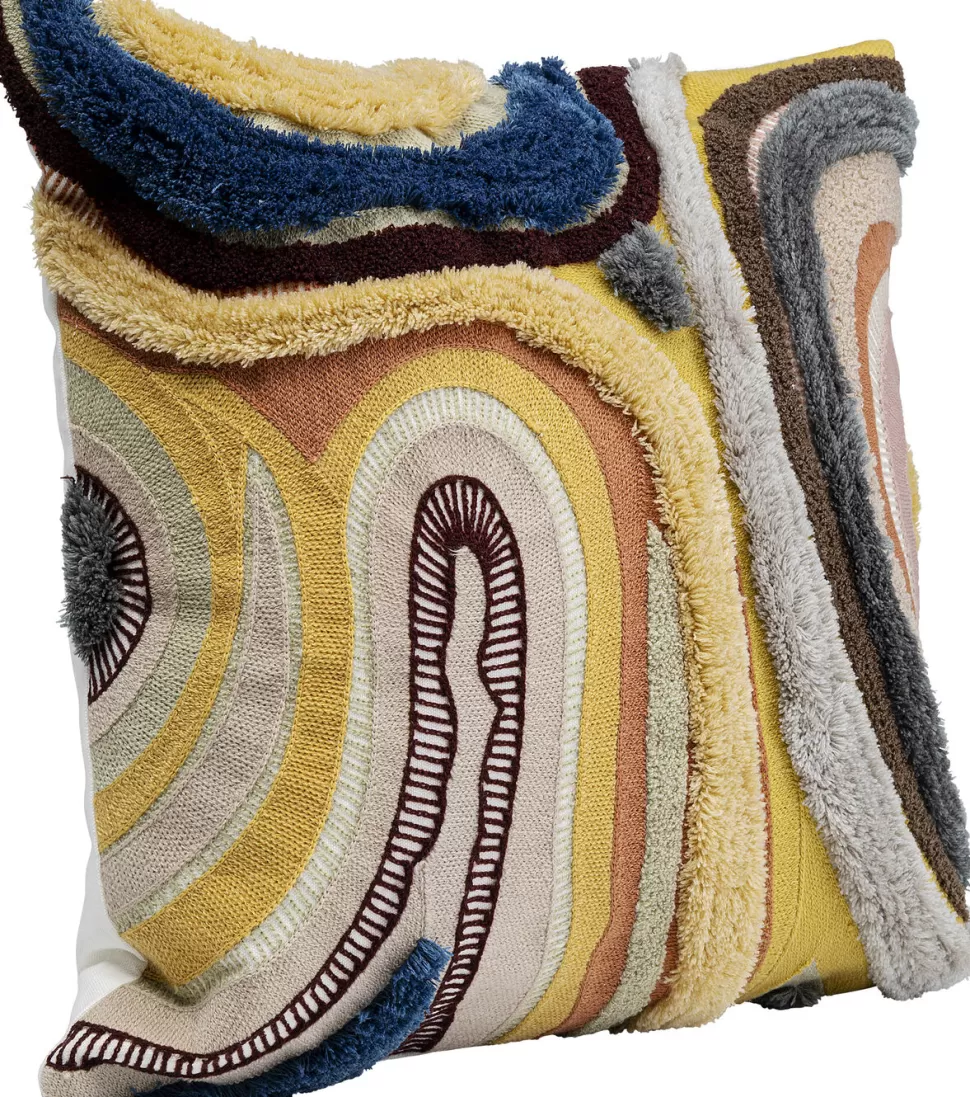 KARE Design Kussen Lava Bruin 45x45cm Hot