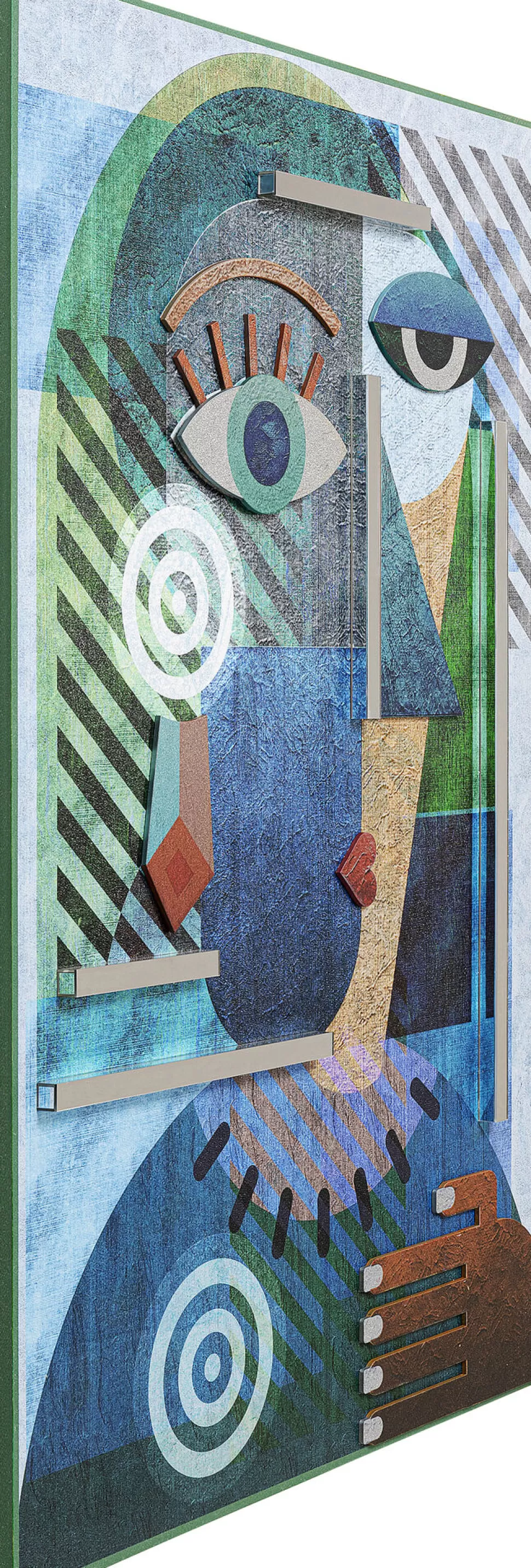 KARE Design Object Picture Geometric Woman 100x150cm Cheap