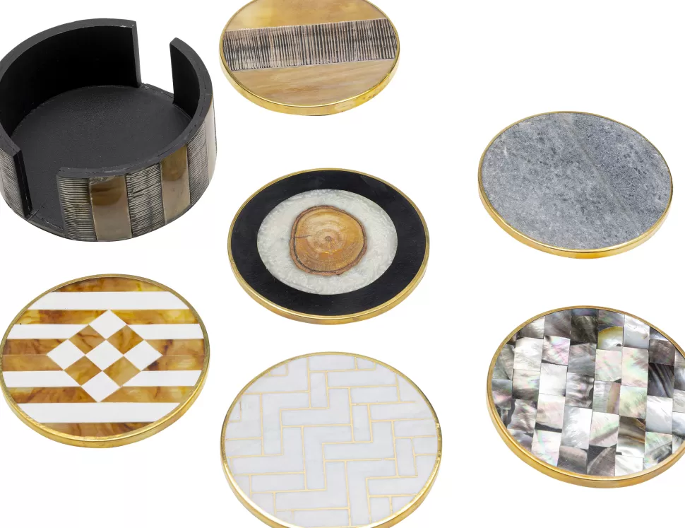 KARE Design Onderzetters Nature (6/Set) Store