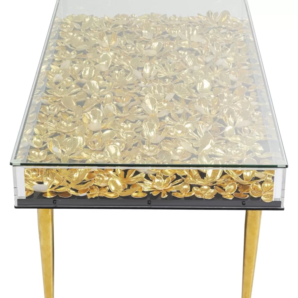 KARE Design Salontafel Gold Flowers 120x60cm Discount