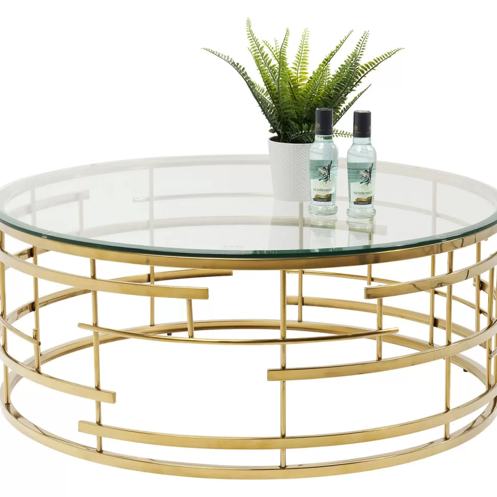 KARE Design Salontafel Jupiter Goud Ø100cm Hot