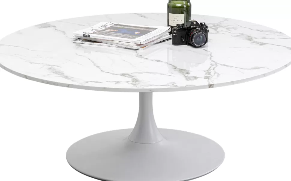 KARE Design Salontafel Shickeria Marble White 110cm Shop