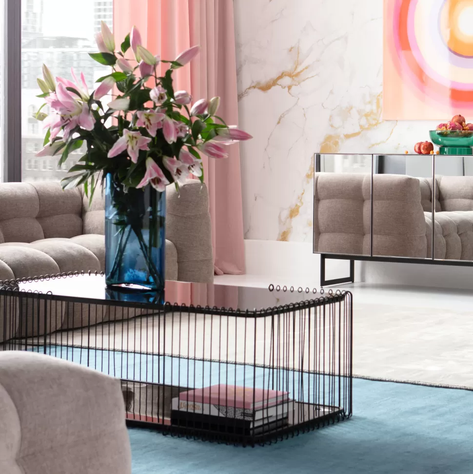 KARE Design Salontafel Wire Double Black 120x60cm Flash Sale