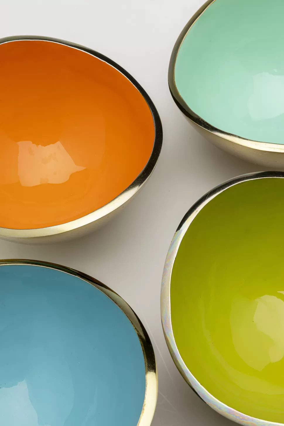 KARE Design Schaal Samba Colore Plain (4/Set) Hot