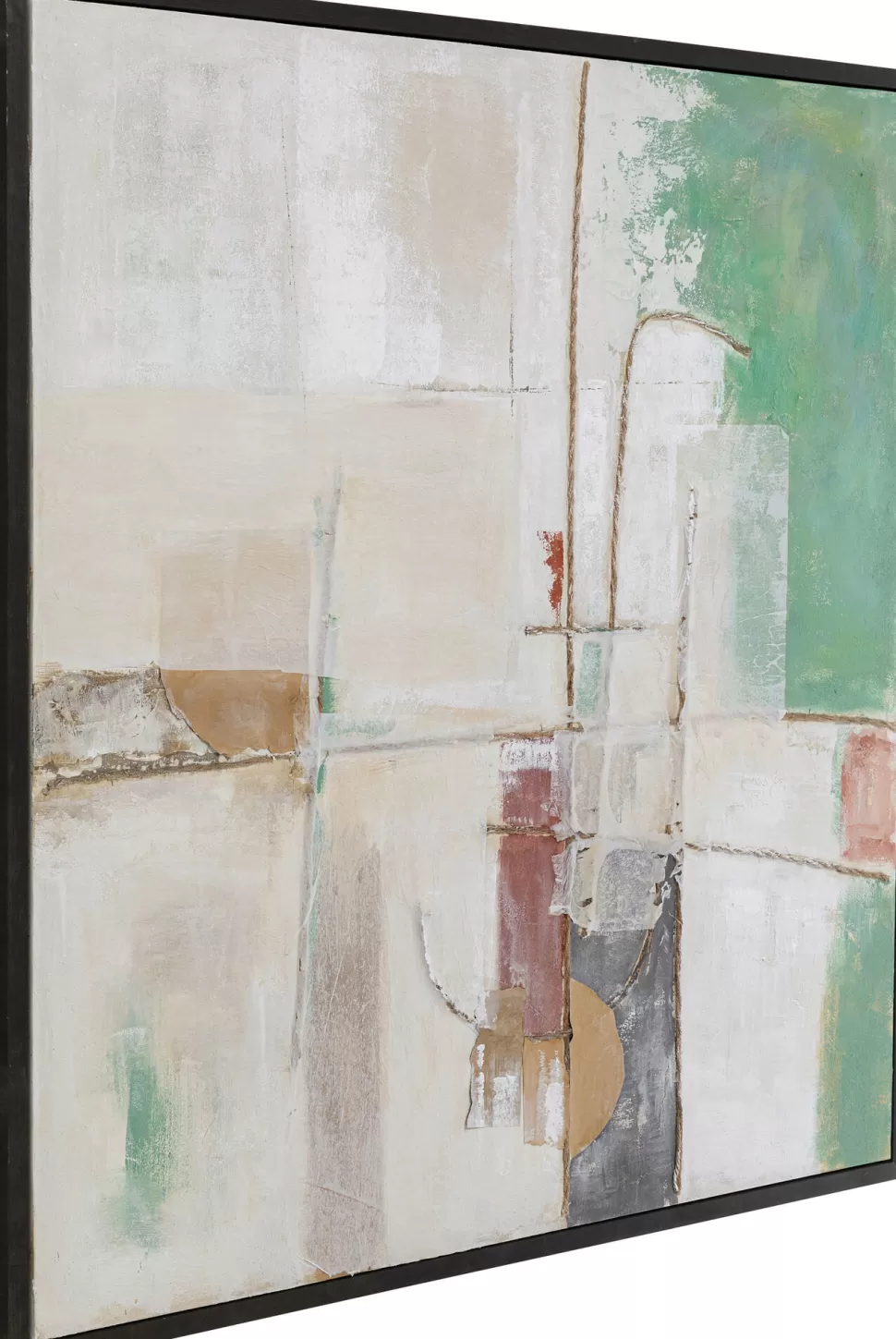 KARE Design Schilderij Dust Green 120x120cm Flash Sale