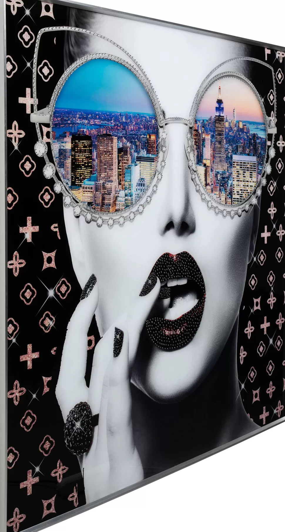 KARE Design Schilderij Met Lijst NY View 120x120cm Cheap