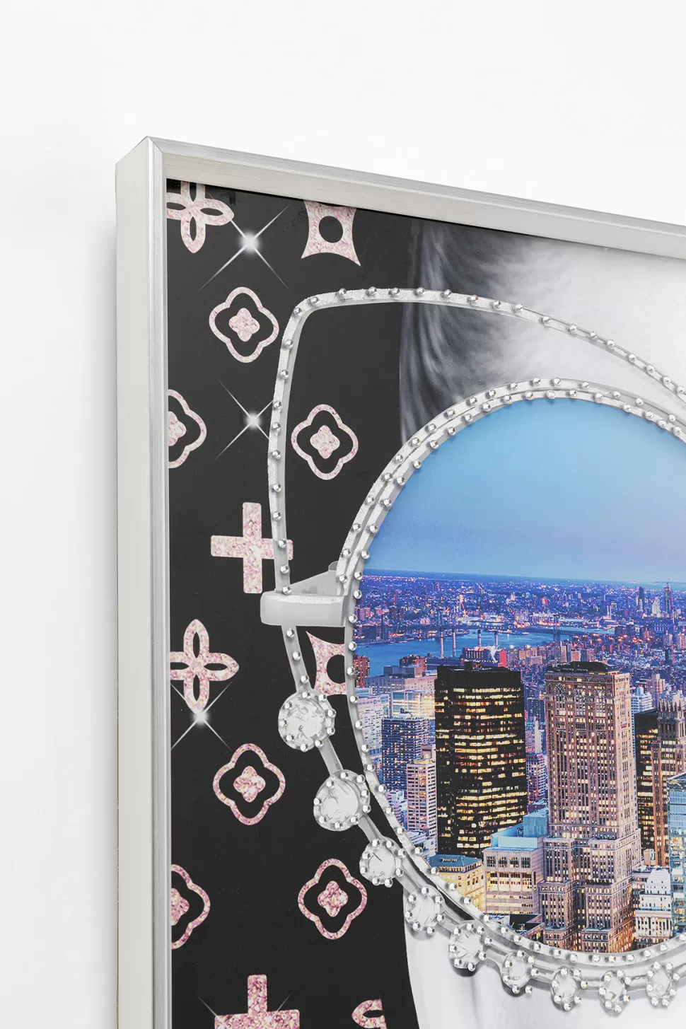 KARE Design Schilderij Met Lijst NY View 80x80cm Clearance