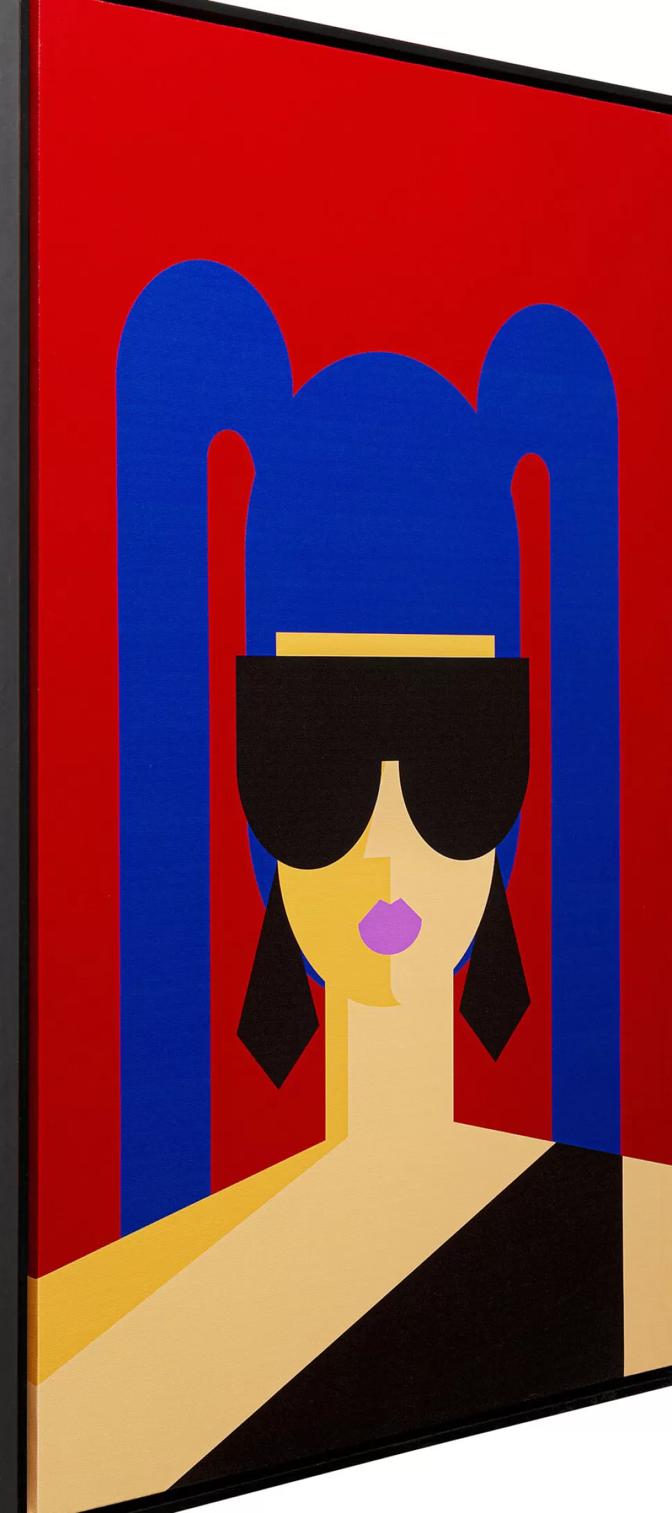 KARE Design Schilderij Met Lijst Party Girl 60x90cm Discount