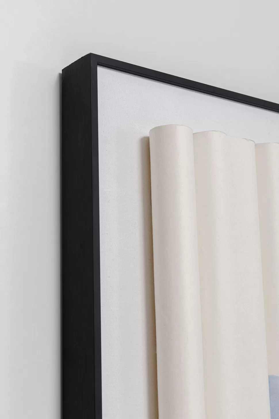 KARE Design Schilderij Shadow Skyline Blue 160x60cm Flash Sale