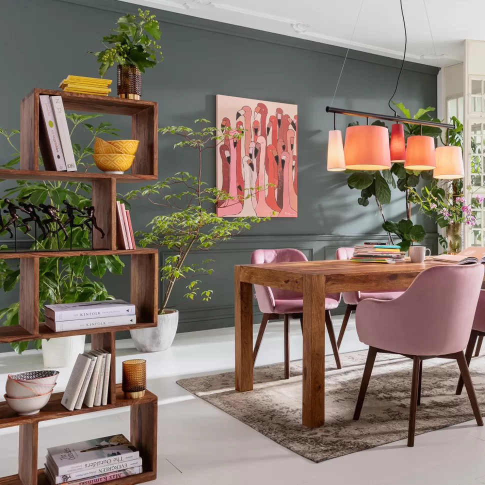 KARE Design Schilderij Touched Flamingo Meeting 120x90cm Clearance