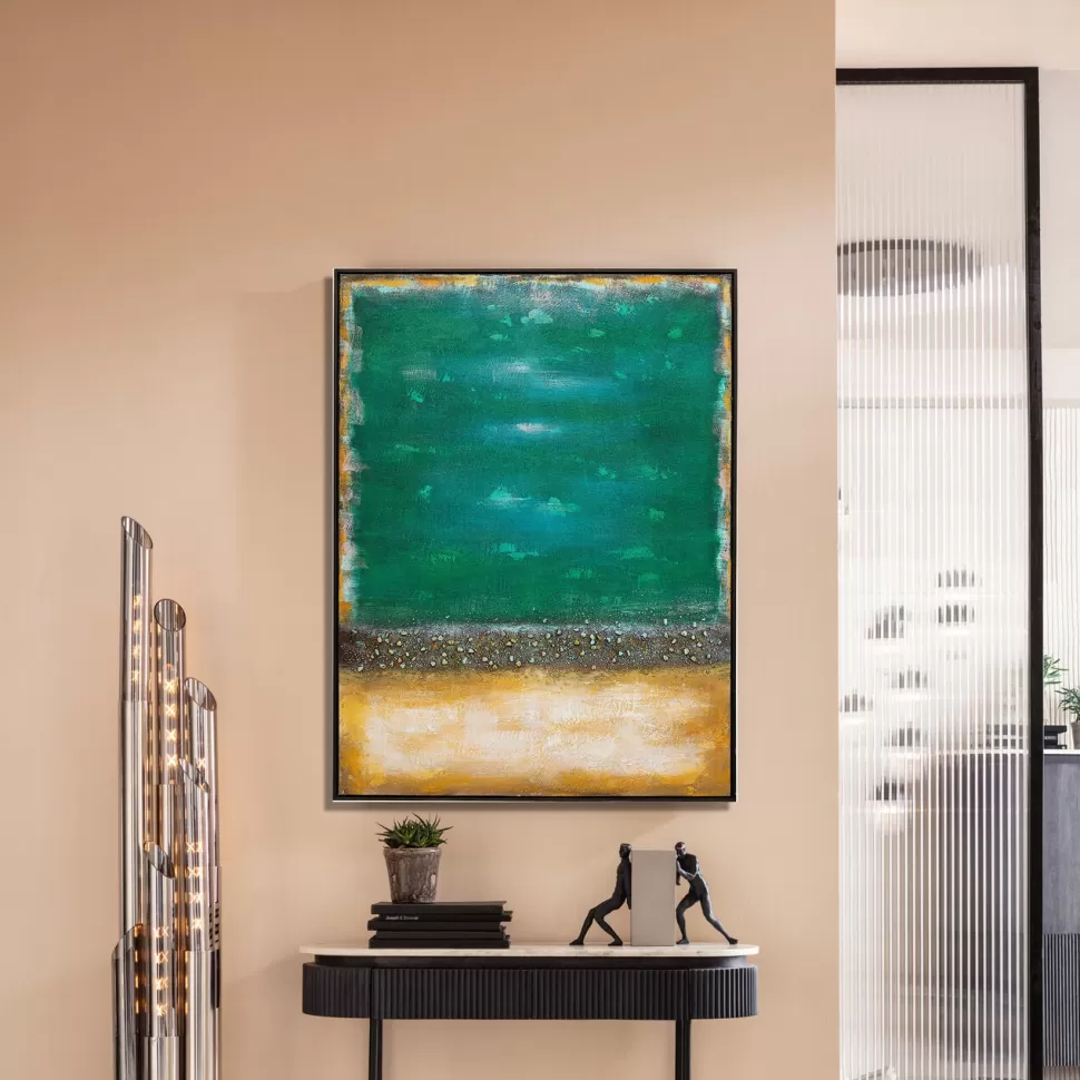 KARE Design Schilderij Vista Green 90x120cm Fashion