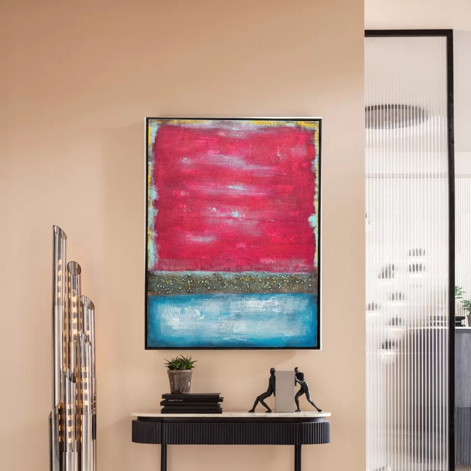 KARE Design Schilderij Vista Red 90x120cm Shop
