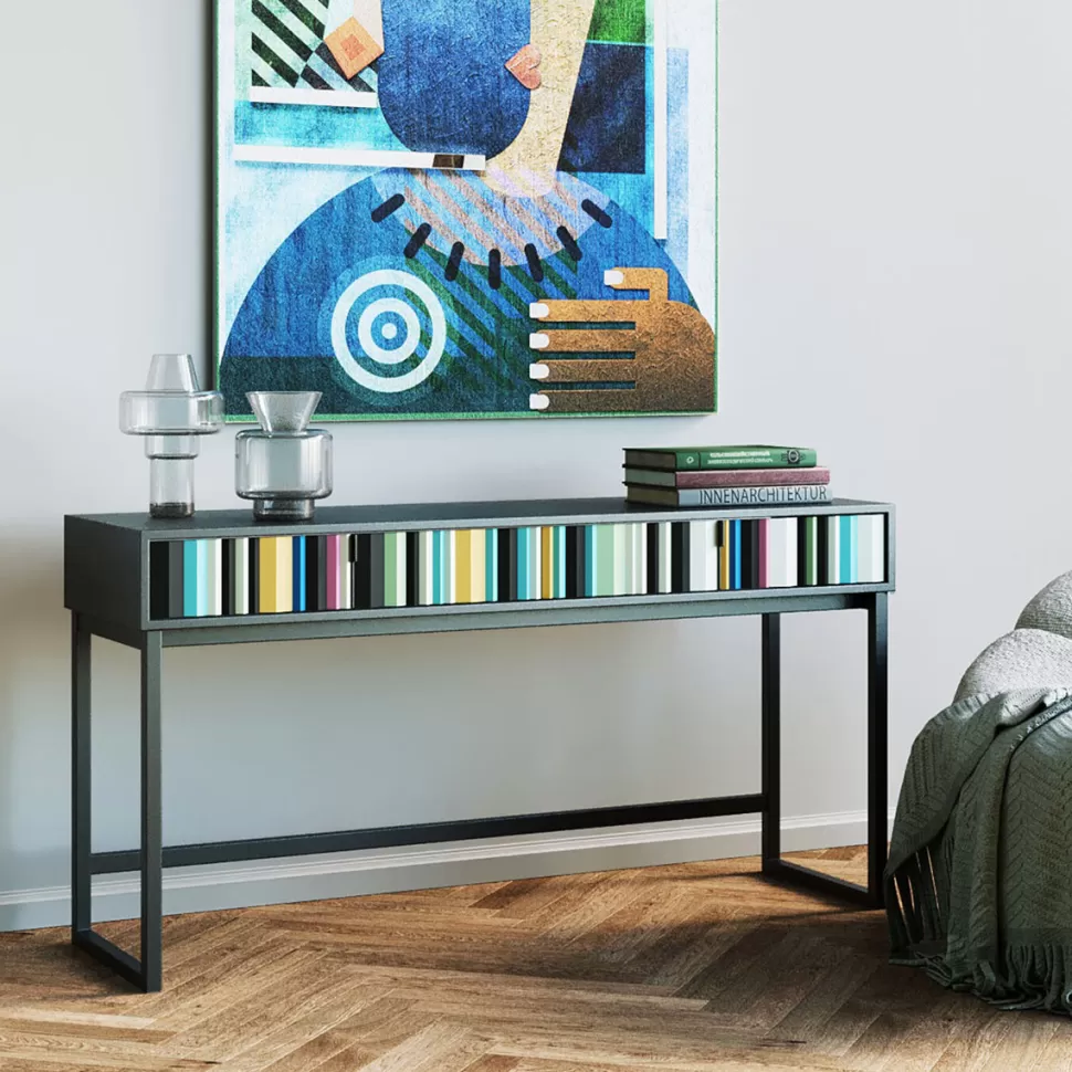 KARE Design Sidetable Concertina Colore 136x40cm New