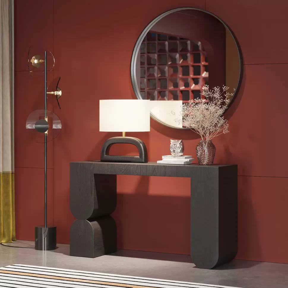 KARE Design Sidetable Curve Black 120x76cm Discount