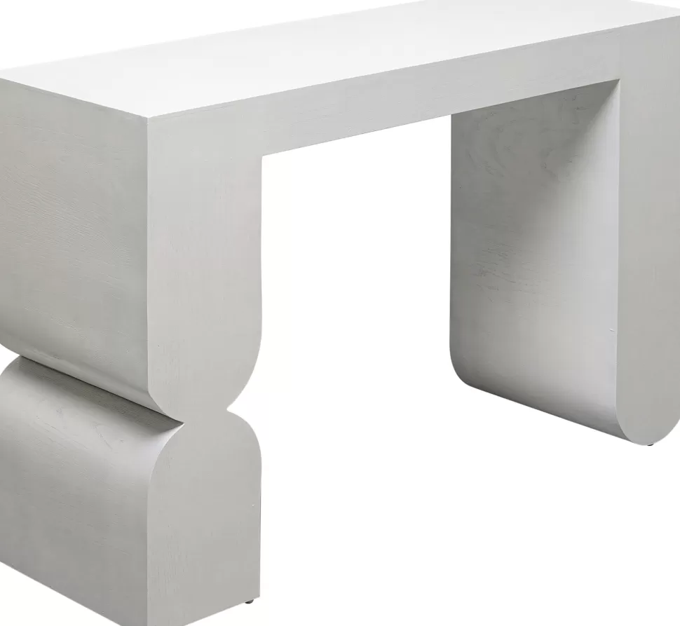 KARE Design Sidetable Curve Wit 120x85cm Cheap