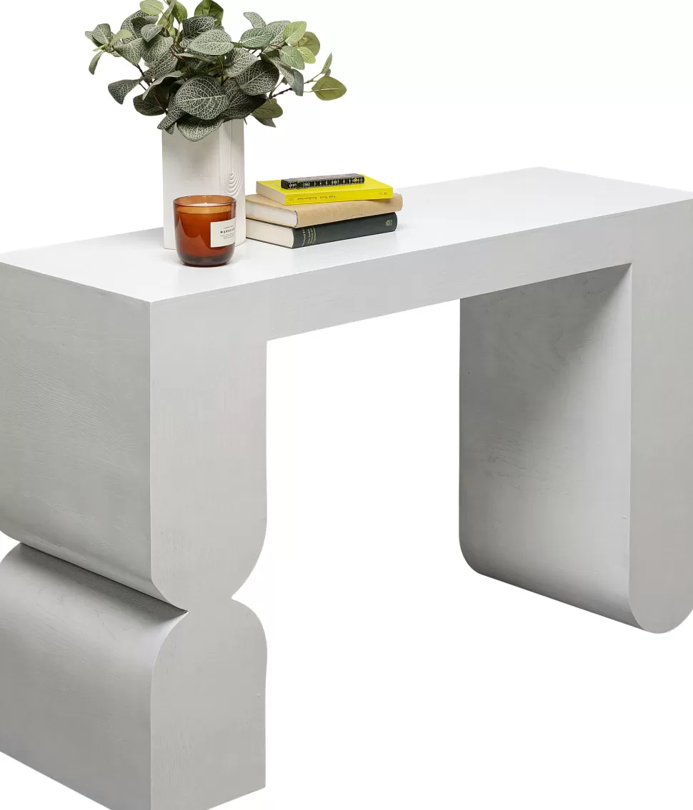 KARE Design Sidetable Curve Wit 120x85cm Cheap