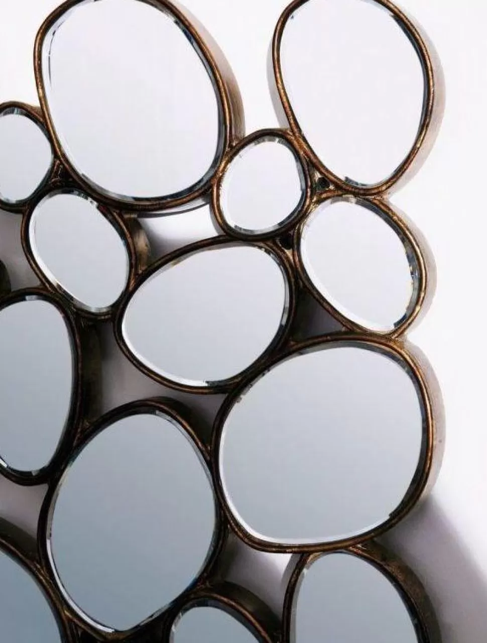 KARE Design Spiegel Water Drops Koper 135x78cm Sale