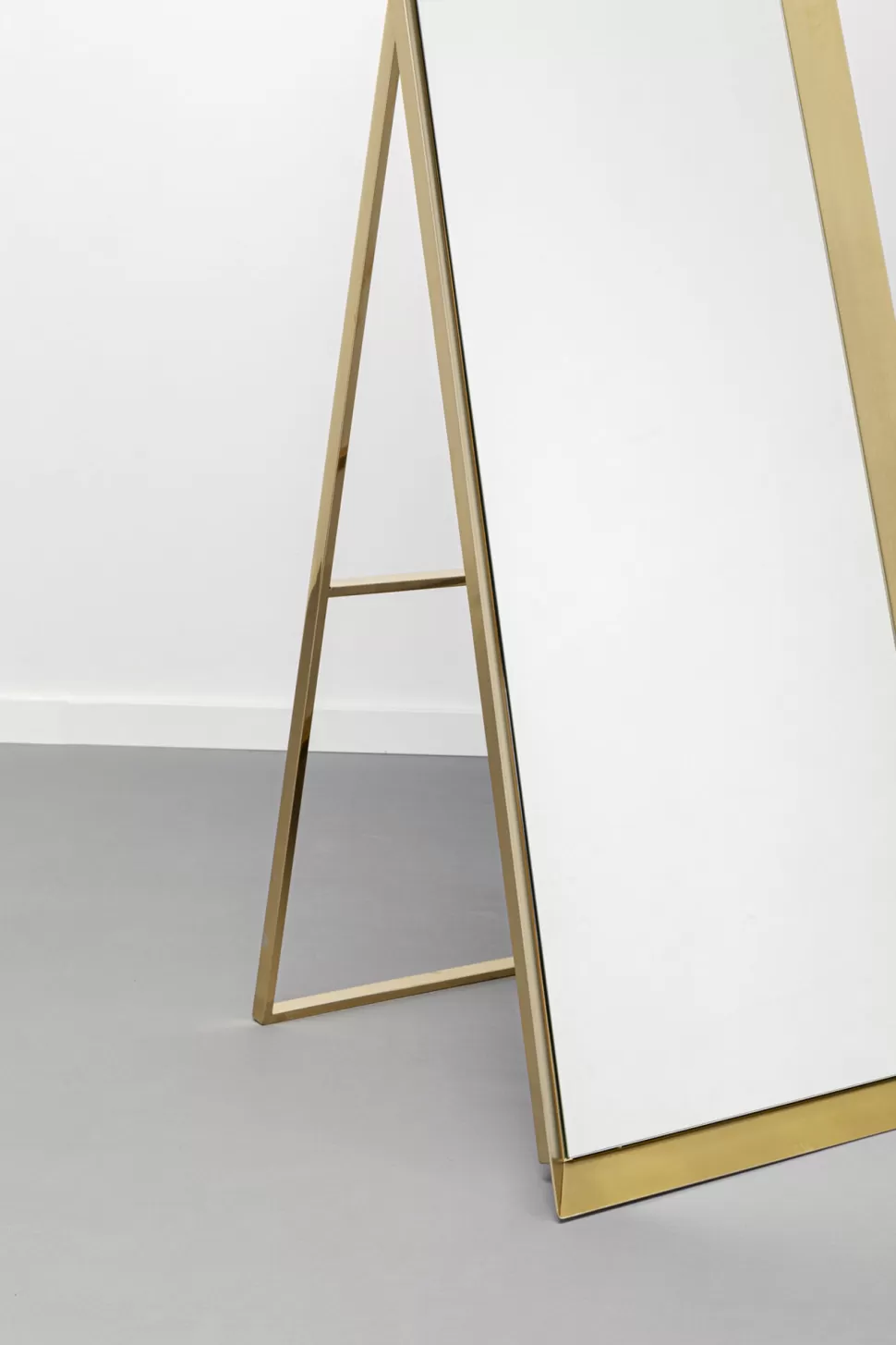KARE Design Staande Spiegel Arezzo Brass 53x160cm Best