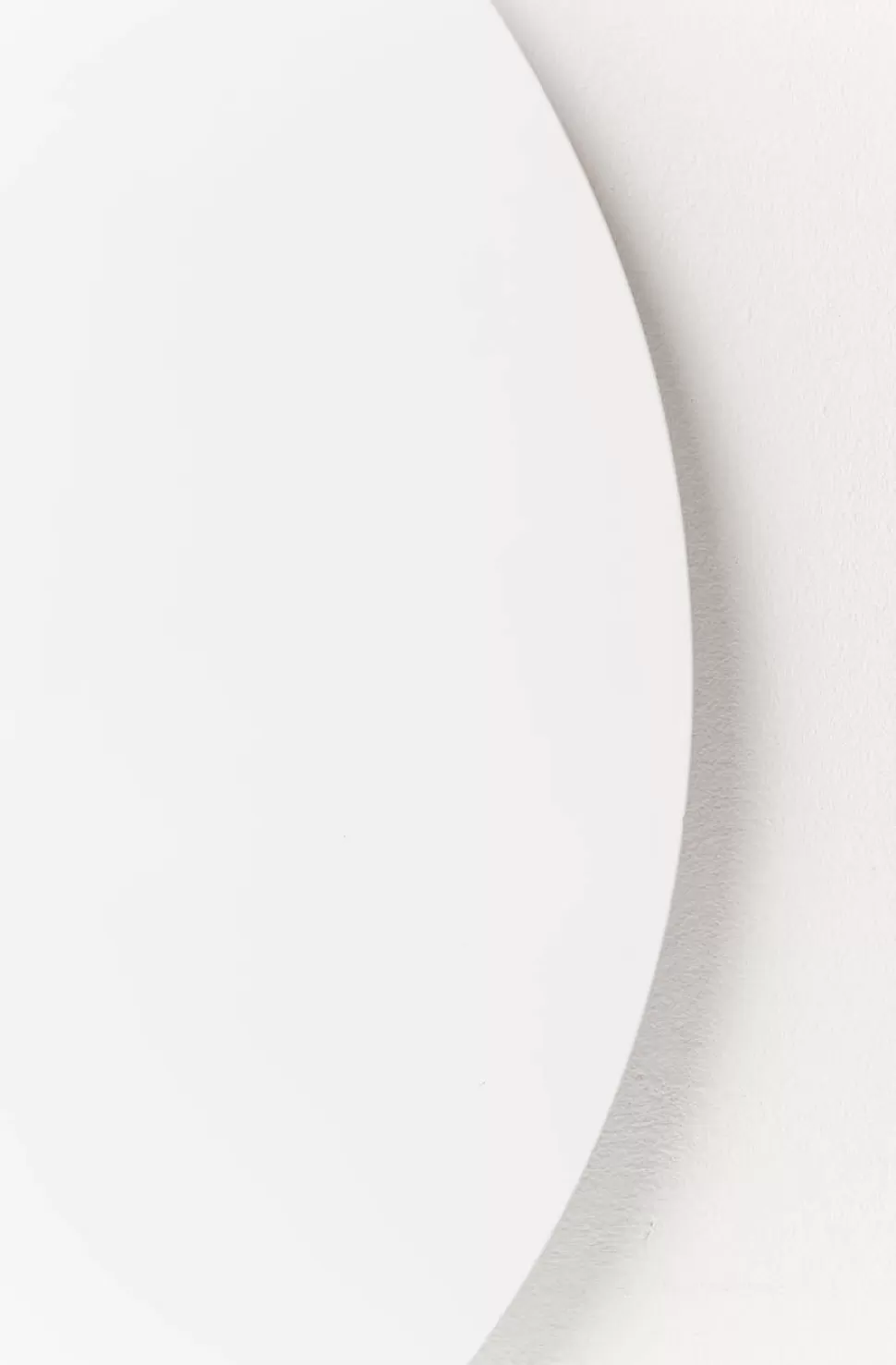 KARE Design Tafelblad Invitation Round White 90cm New