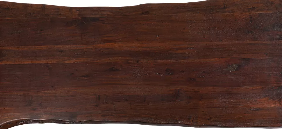 KARE Design Tafelblad Tavola Tree Edge Dark 180x90 Fashion