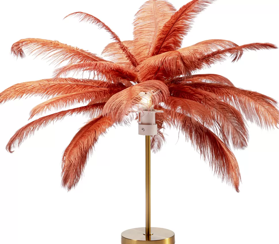 KARE Design Tafellamp Feather Palm Brown 60cm Shop