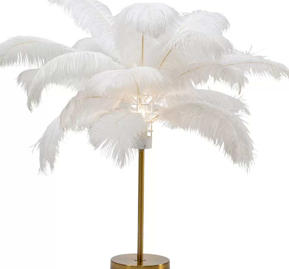 KARE Design Tafellamp Feather Palm White 60cm Best Sale