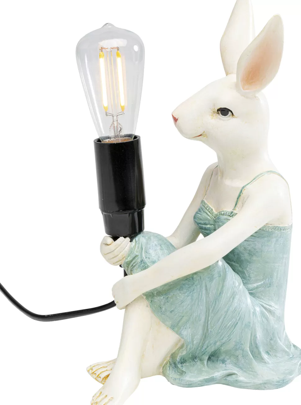 KARE Design Tafellamp Girl Rabbit 21cm Outlet