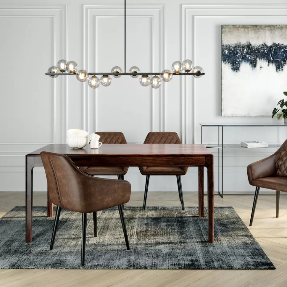 KARE Design Vloerkleed Gianna Petrol 170x240cm New