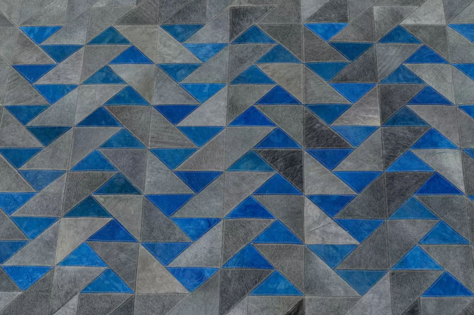 KARE Design Vloerkleed Triangle Grijs 170x240cm Fashion
