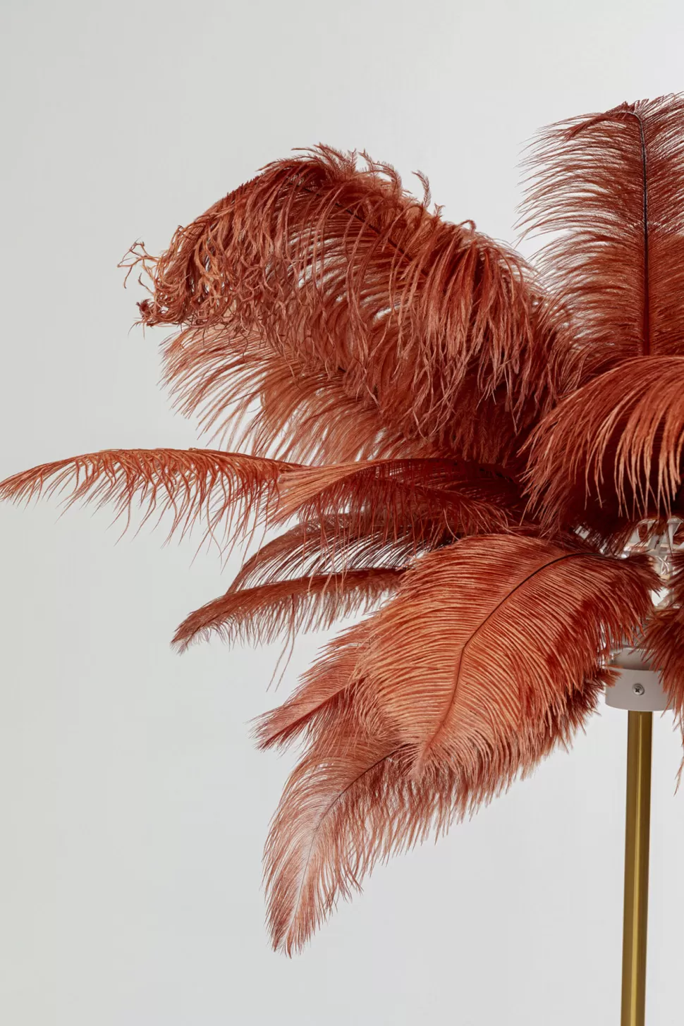 KARE Design Vloerlamp Feather Palm Brown 165cm Clearance